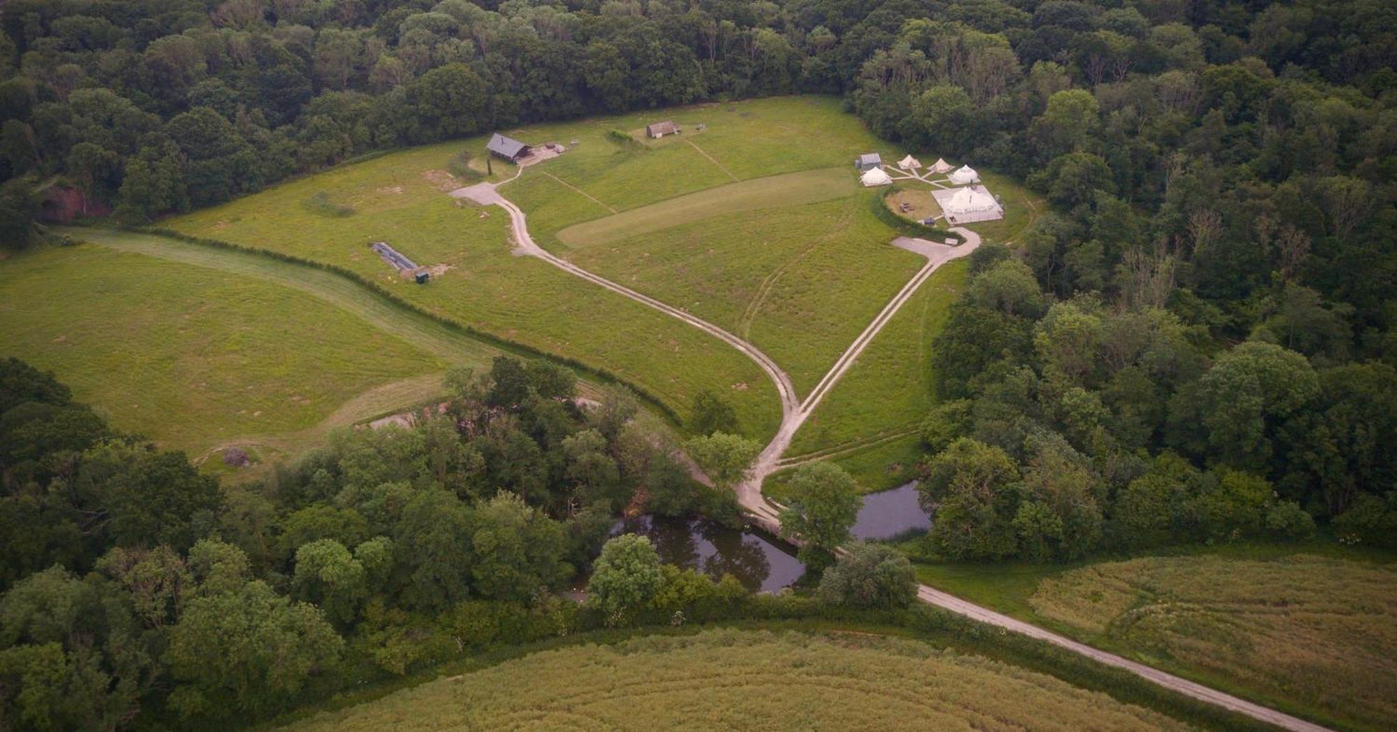 Luxury Glamping Retreat In Battle Villa Exterior photo